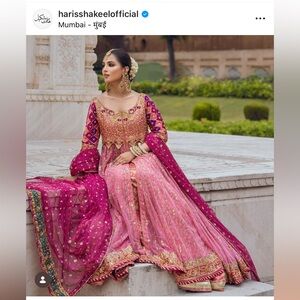 Haris Shakeel Wedding Bridal Formal dress Pakistani Bridal Indian Bridal